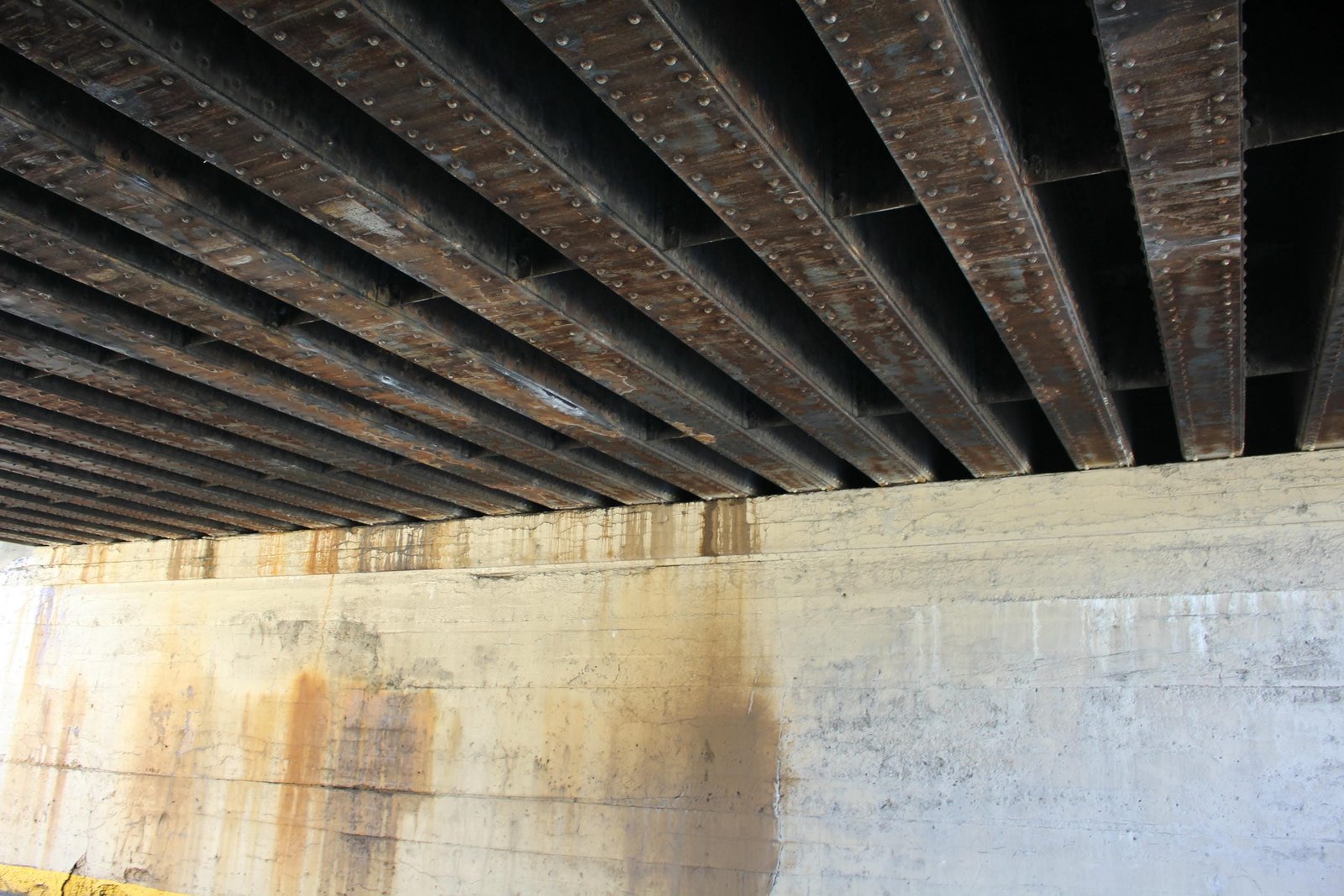 Under bridge